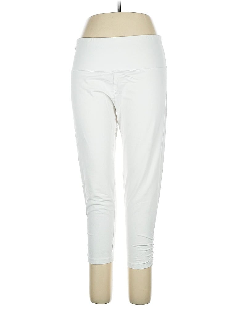 Pre-owned Soft Surroundings Active Pants In White
