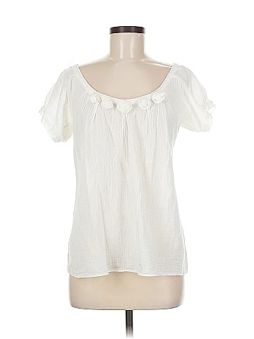 Rebecca Taylor Short Sleeve Blouse (view 1)