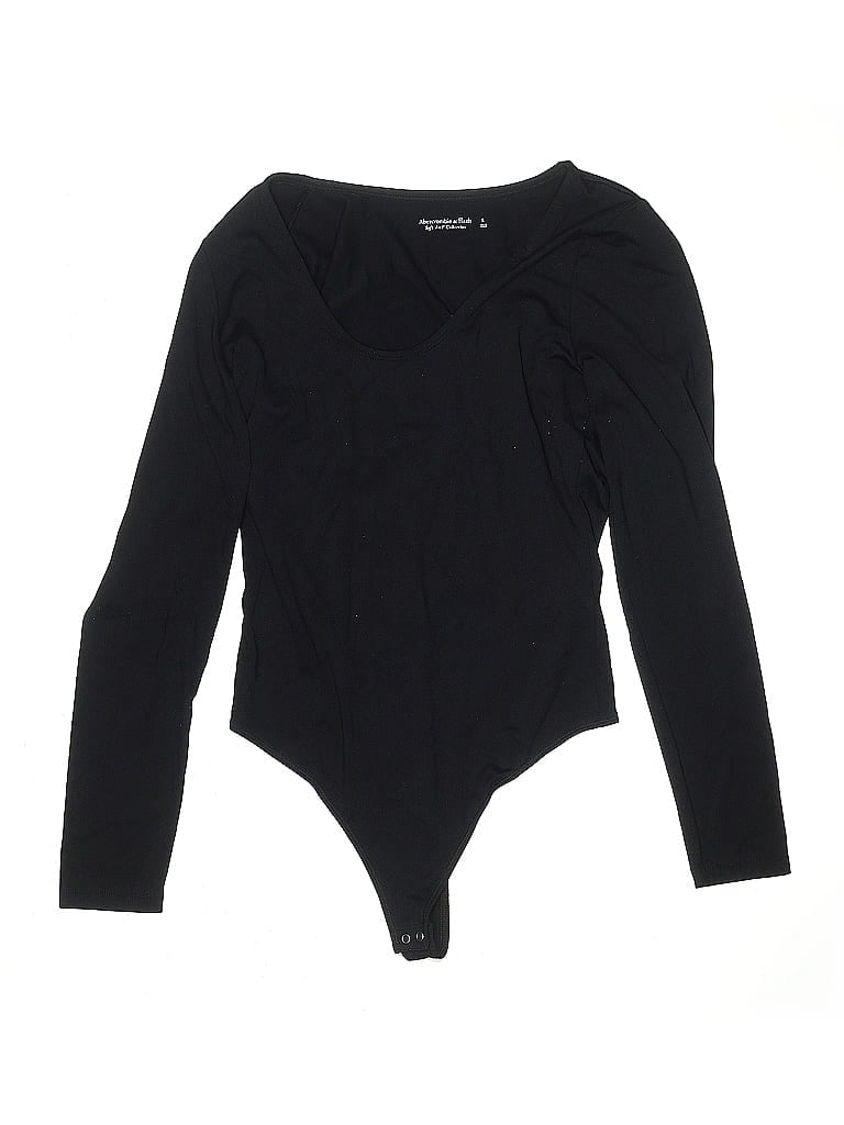 Pre-owned Abercrombie & Fitch Bodysuit In Black