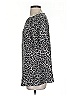 D&Co. Animal Print Gray Short Sleeve Top Size S - photo 5