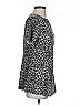 D&Co. Animal Print Gray Short Sleeve Top Size S - photo 4