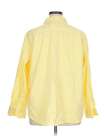 Lauren by Ralph Lauren 3/4 Sleeve Button-Down Shirt (view 2)