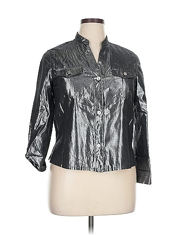 Ruby Rd. 3/4 Sleeve Button-Down Shirt (view 1)