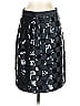 E3 by Etcetera 100% Polyester Graphic Blue Formal Skirt Size 2 - photo 1