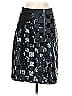 E3 by Etcetera 100% Polyester Graphic Blue Formal Skirt Size 2 - photo 2