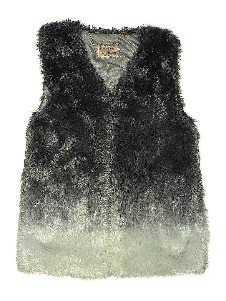 Pre-owned Zara Kids' Faux Fur Vest