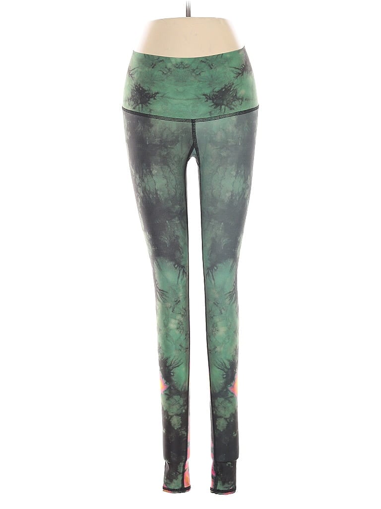 TEEKI Pre-owned Yoga Pants In Green