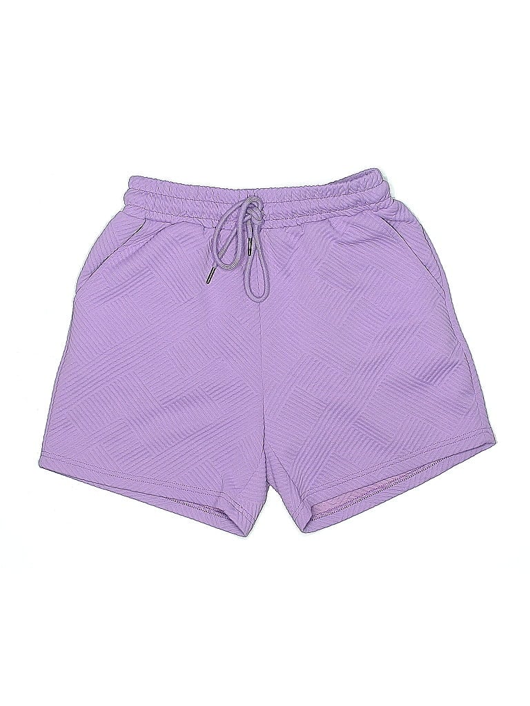 Pre-owned Double Take Athletic Shorts In Purple
