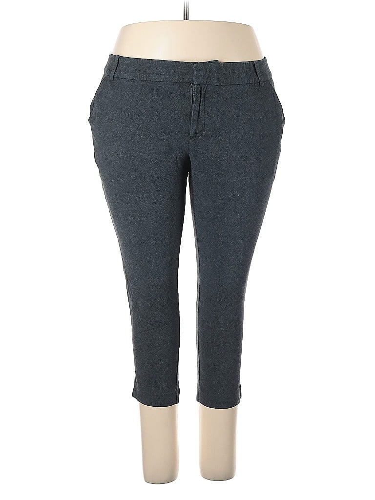 Click to view more detailed imagery on our partner's website Pre-owned Ava & Viv Casual Pants In Blue