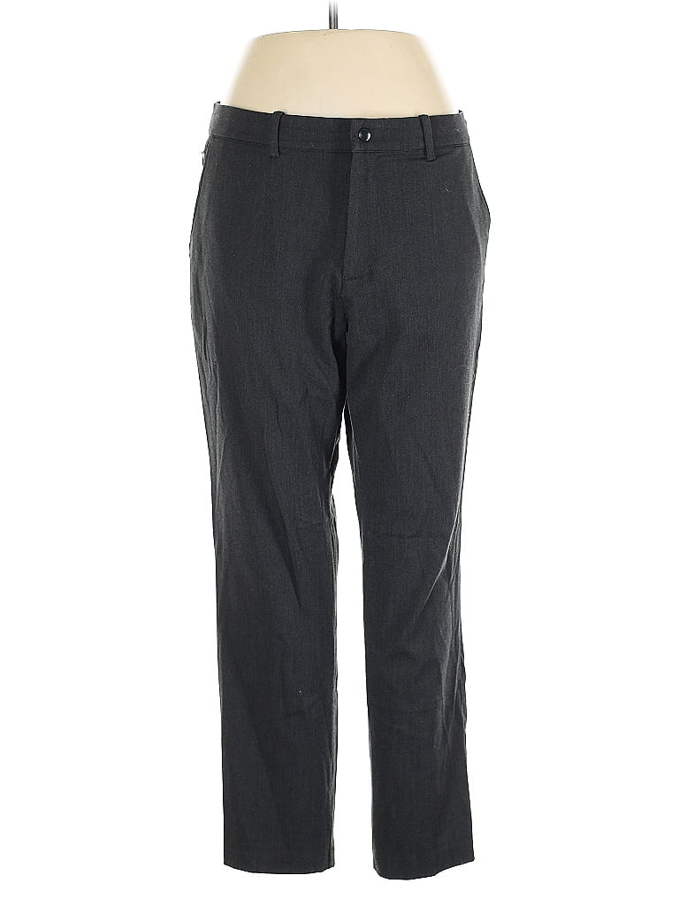 Pre-owned Quince Casual Pants In Gray