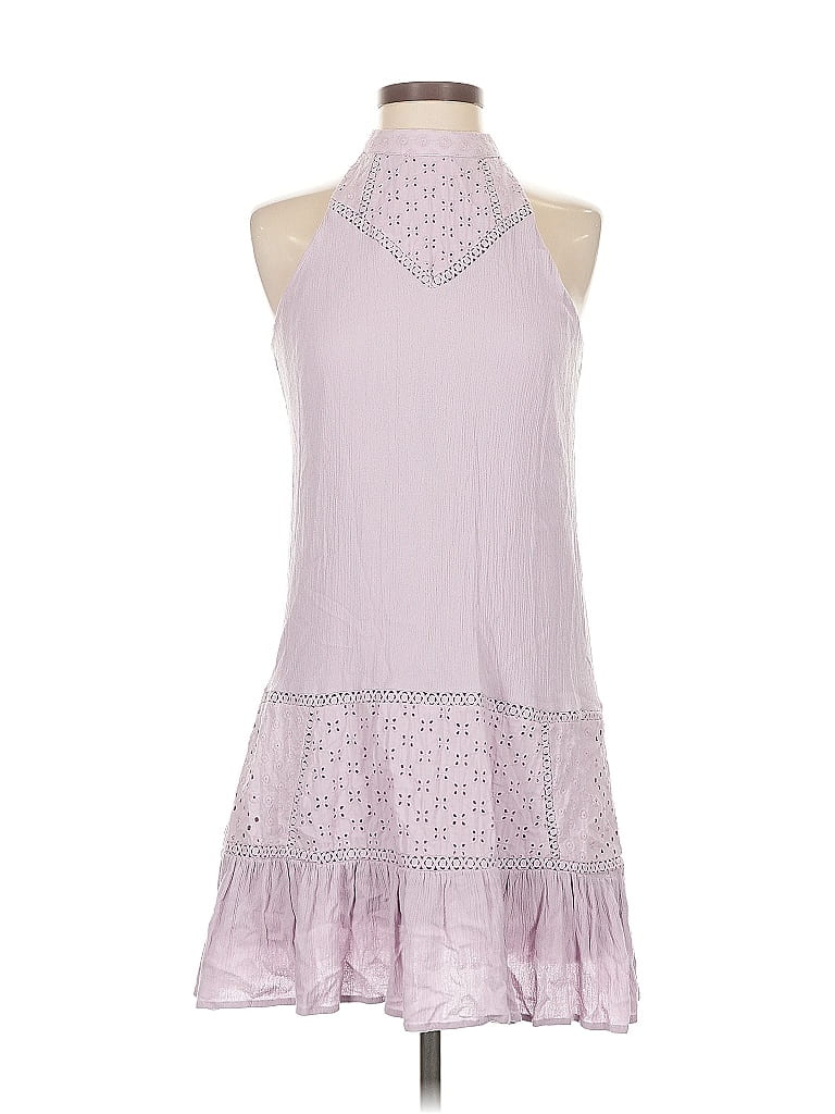 Pre-owned Blue Rain Casual Dress In Purple