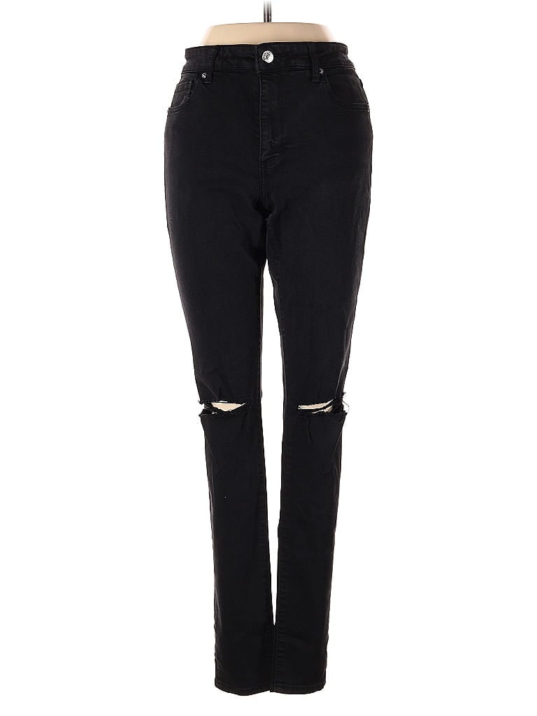 Pre-owned Abercrombie & Fitch Jeans In Black