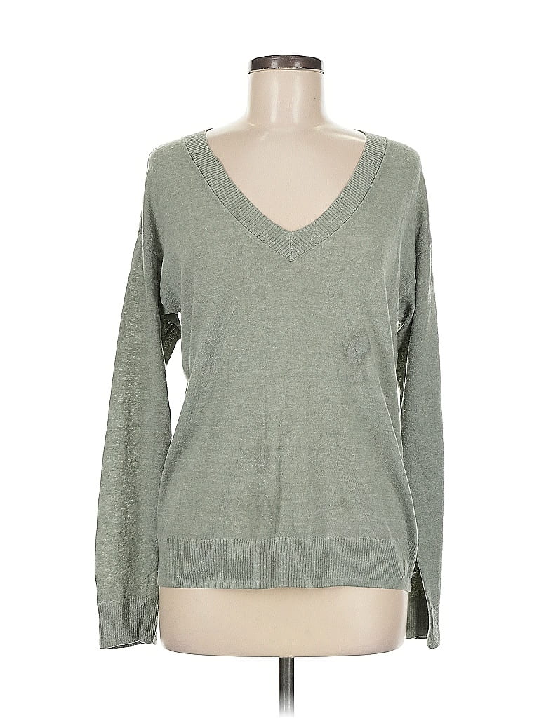 Pre-owned Gap Pullover Sweater In Green