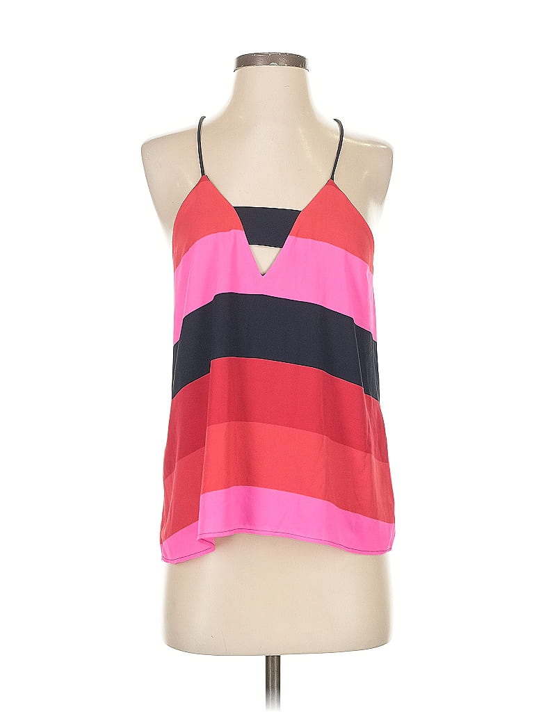 Pre-owned Express Sleeveless Blouse In Pink