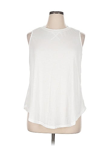 Emery Rose Sleeveless T-Shirt (view 1)