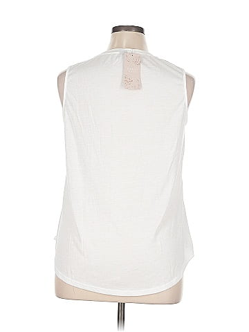 Emery Rose Sleeveless T-Shirt (view 2)