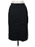 Les Copains Solid Black Formal Skirt Size EU 40 / US 10 - photo 2