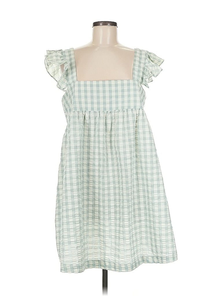 Pre-owned Open Edit Casual Dress In Green