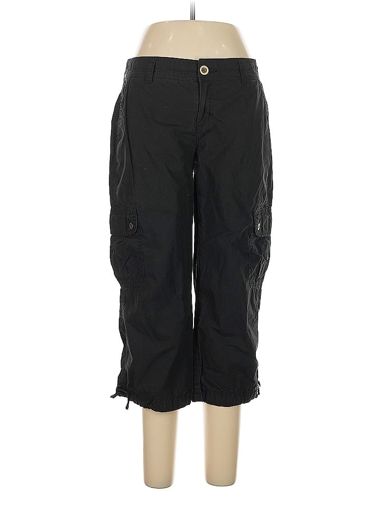 Pre-owned Tommy Hilfiger Cargo Pants In Black