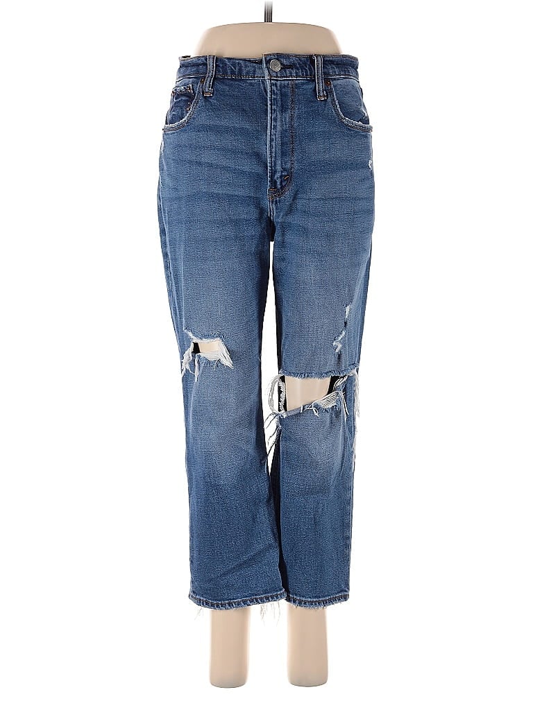 Pre-owned Abercrombie & Fitch Jeans In Blue