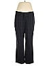 Elle Plaid Blue Dress Pants Size 16 - photo 1