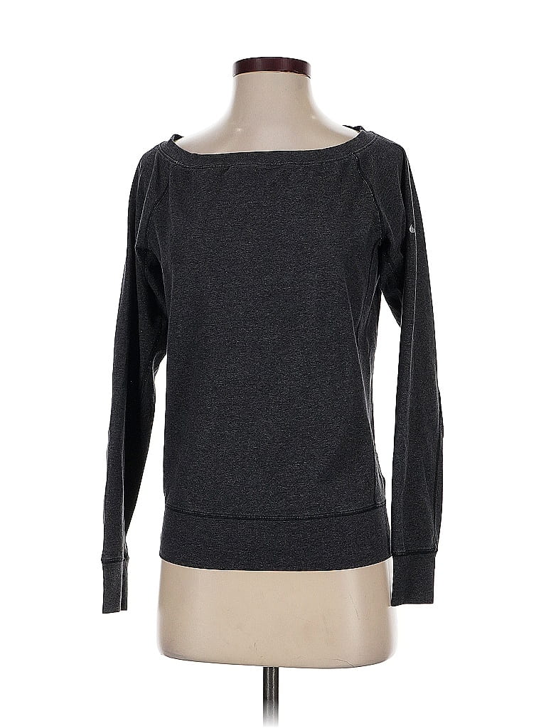 Pre-owned Nike Long Sleeve T-shirt In Gray