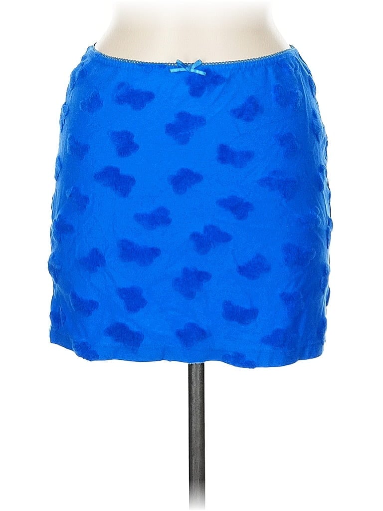 Pre-owned Pac Cares Casual Skirt In Blue