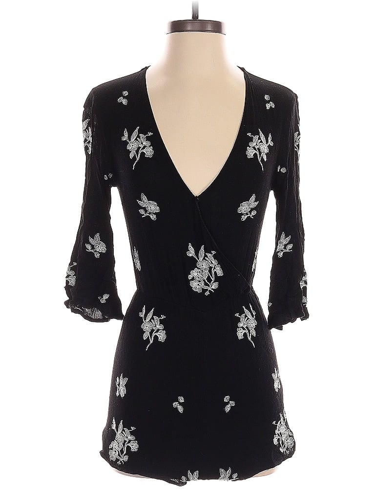 Pre-owned En Creme Romper In Black