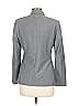 Zanella 100% Wool Gray Wool Blazer Size 6 - photo 2