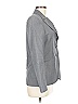 Zanella 100% Wool Gray Wool Blazer Size 6 - photo 4