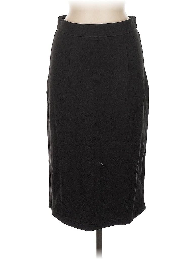 Pre-owned Mary Crafts Formal Skirt In Black