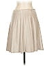 BB Dakota Solid Tan Formal Skirt Size 4 - photo 1