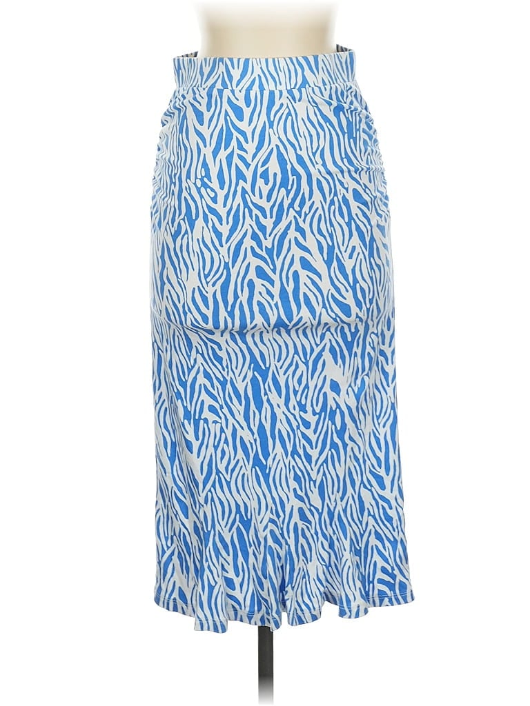 Pre-owned Diane Von Furstenburg For Target Casual Skirt In Blue