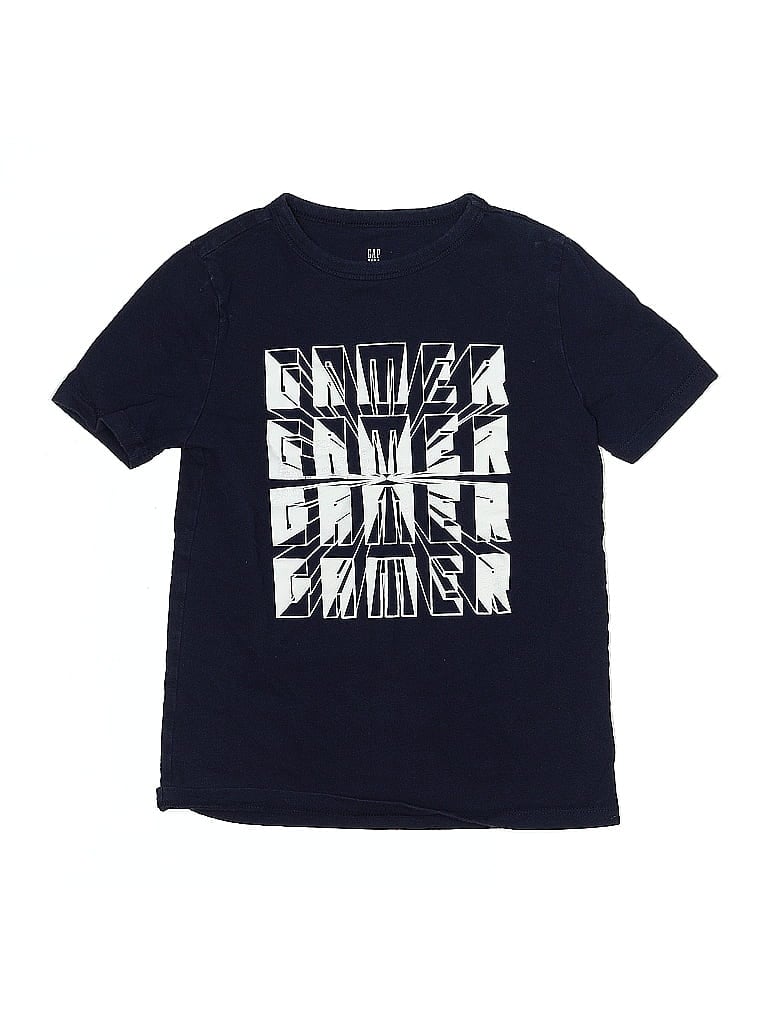 Pre-owned Gap Kids' Short Sleeve T-shirt In Blue