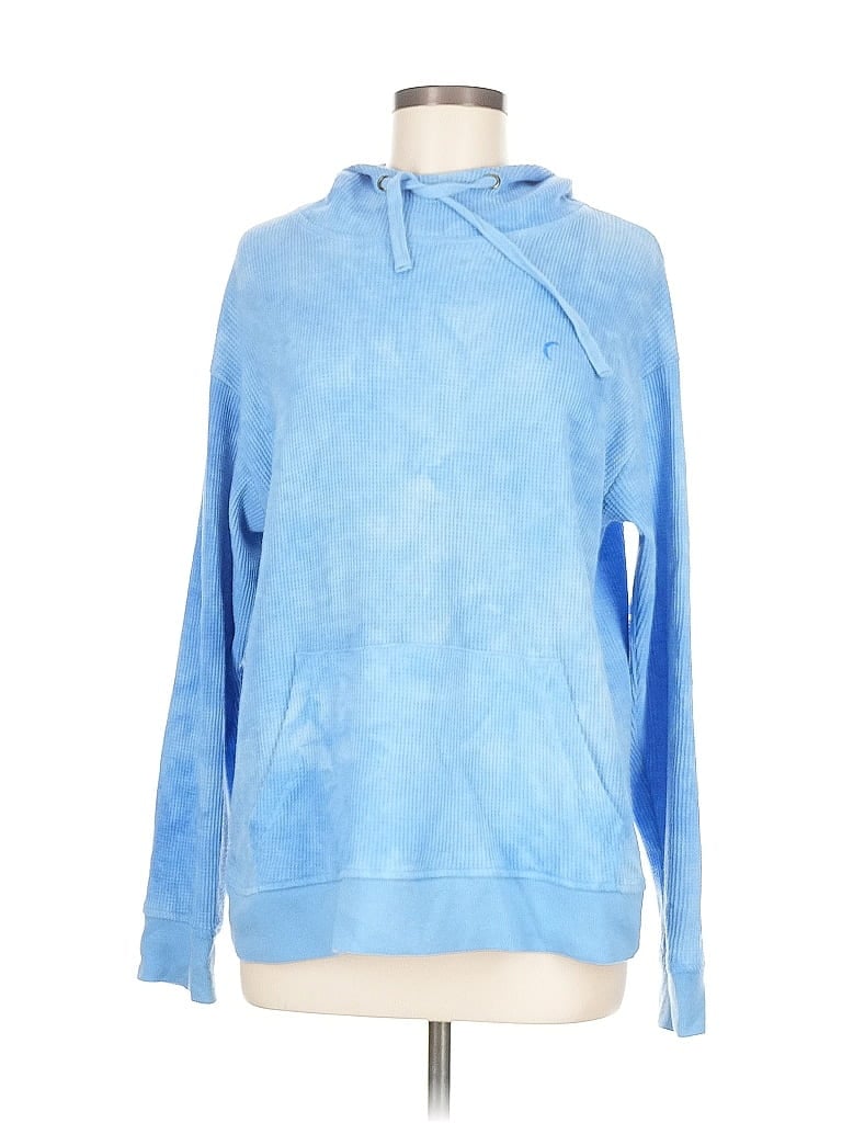 Click to view more detailed imagery on our partner's website Pre-owned Zyia Active Pullover Hoodie In Blue
