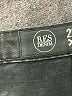 RES Denim Solid Black Denim Skirt Size 26 waist - photo 4