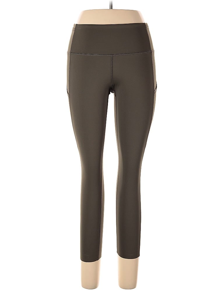 Pre-owned Lululemon Athletica Active Pants In Green