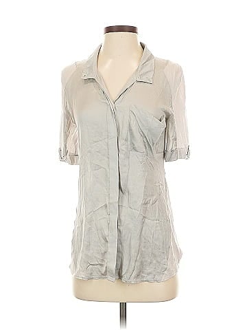 Helmut Lang Short Sleeve Blouse (view 1)