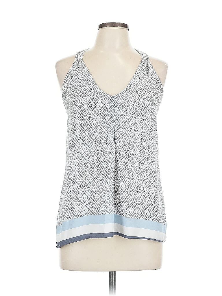 Pre-owned Love Stitch Sleeveless Blouse In Blue