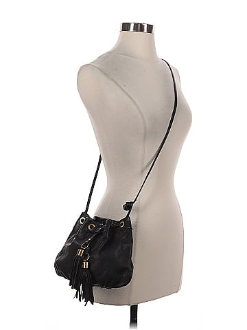 Topshop Leather Bucket Bag (view 2)