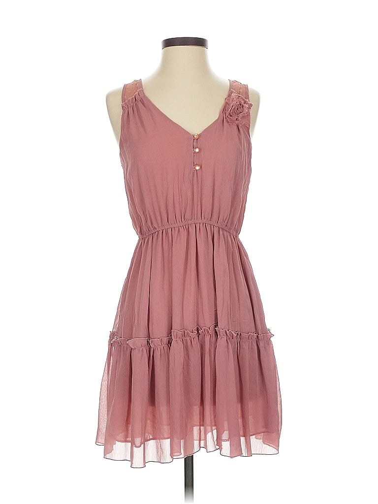 Pre-owned Mine Casual Dress In Pink