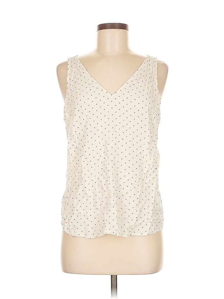 Pre-owned Old Navy Sleeveless Blouse In White