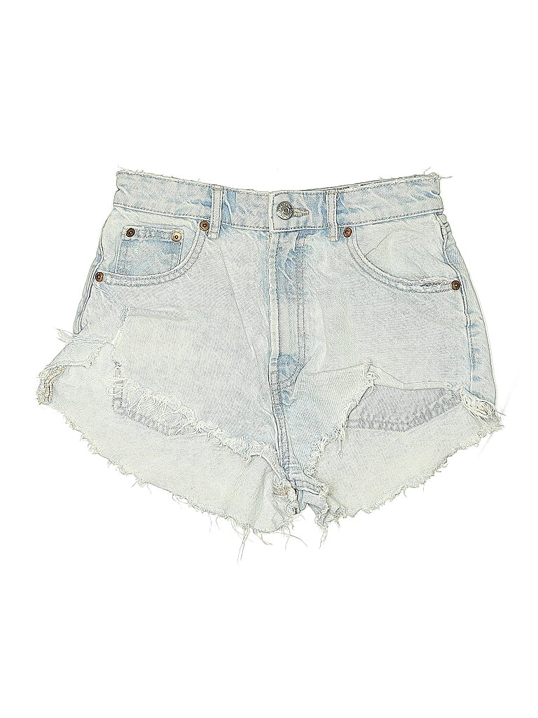 Click to view more detailed imagery on our partner's website Pre-owned Zara Denim Shorts In Blue