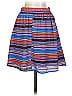 Alya Stripes Blue Casual Skirt Size S - photo 2