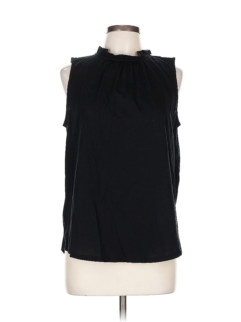 ANN TAYLOR FACTORY Pre-owned Sleeveless Blouse In Black