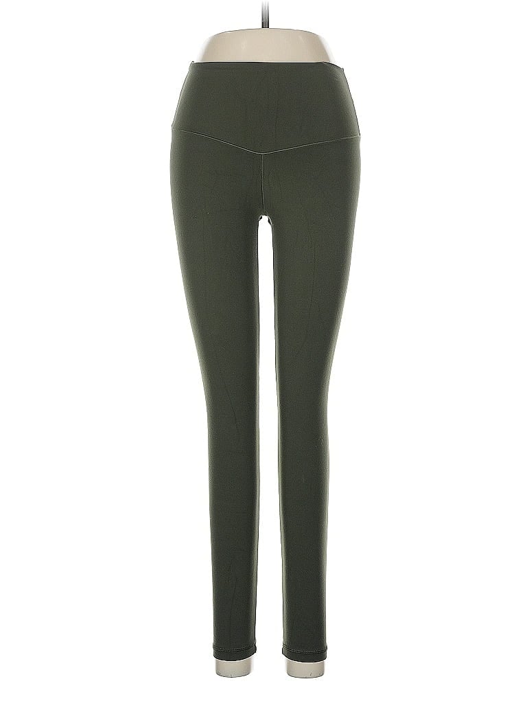 Pre-owned Aerie Active Pants In Green