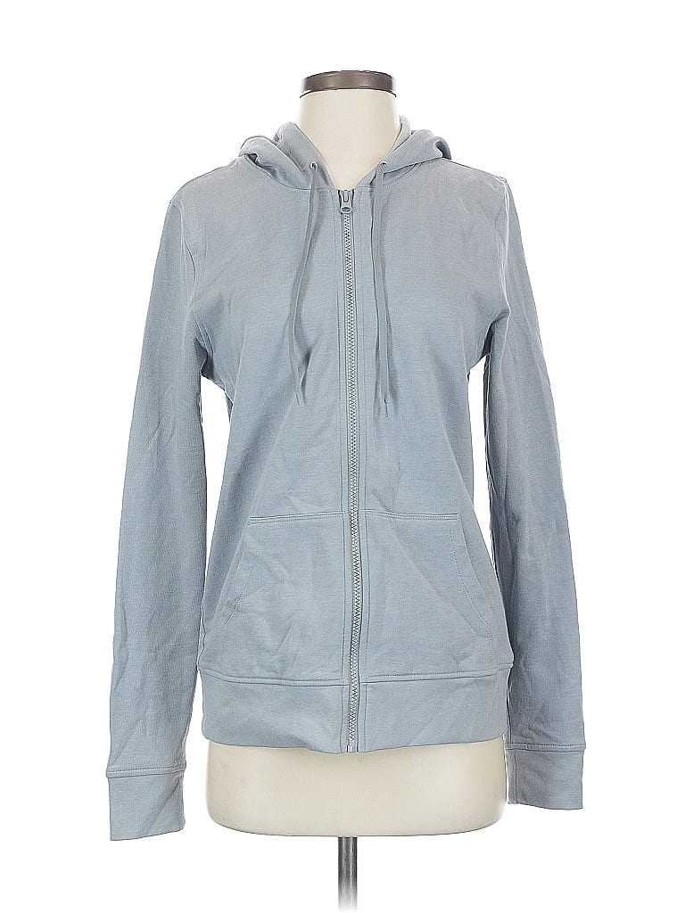 VICTORIA SPORT Pre-owned Zip Up Hoodie In Gray