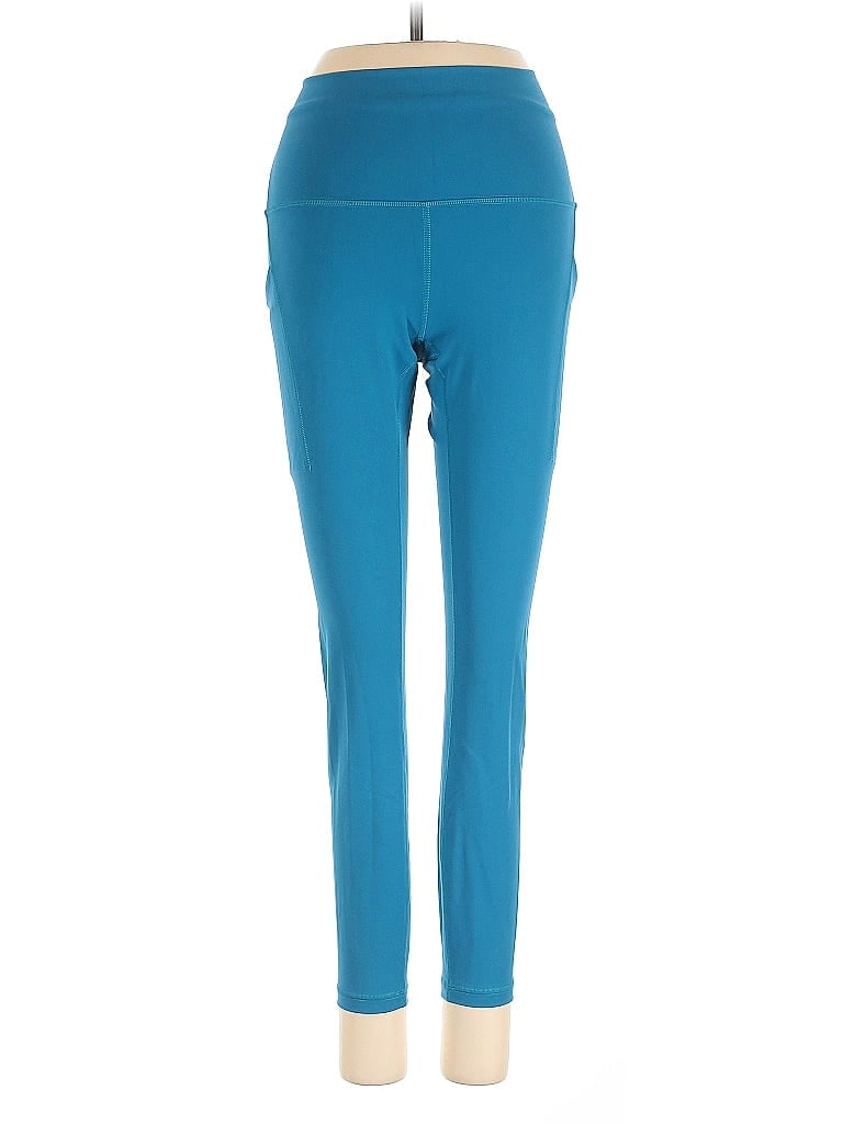 Pre-owned Lululemon Athletica Active Pants In Blue