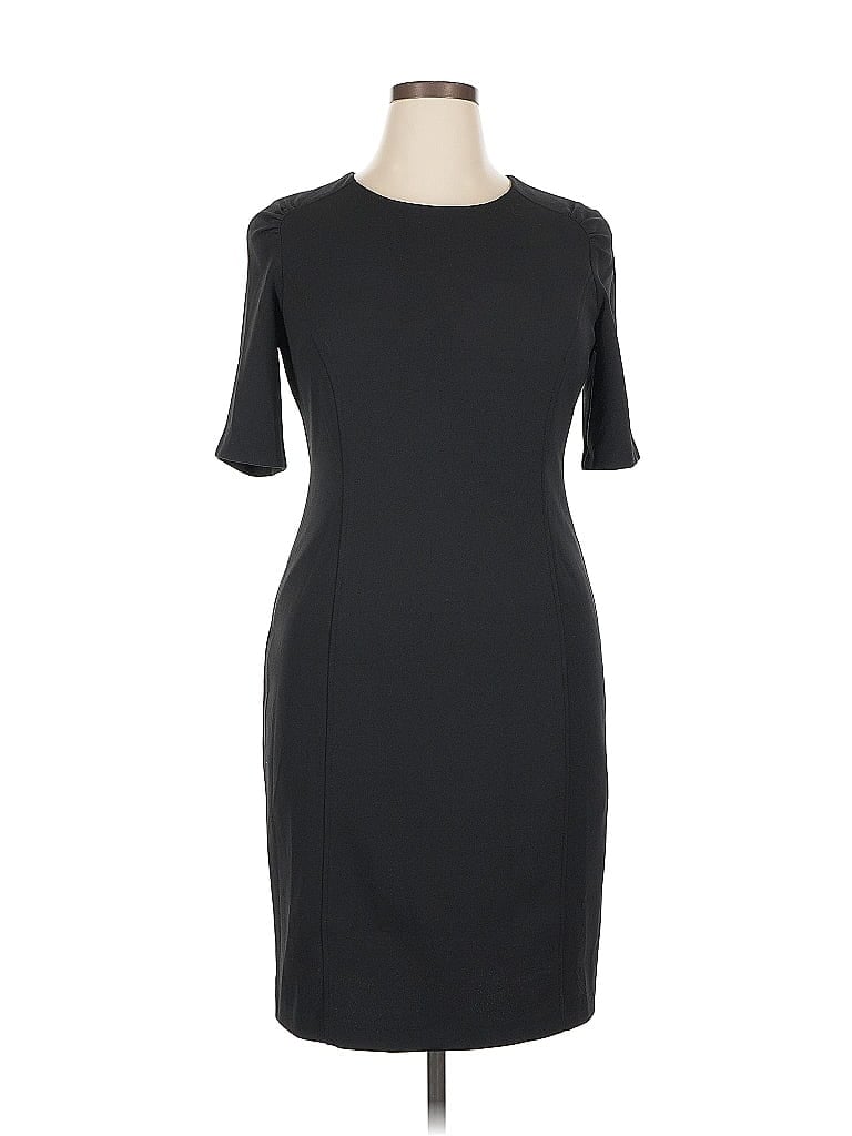 Pre-owned Eliza J Casual Dress In Black