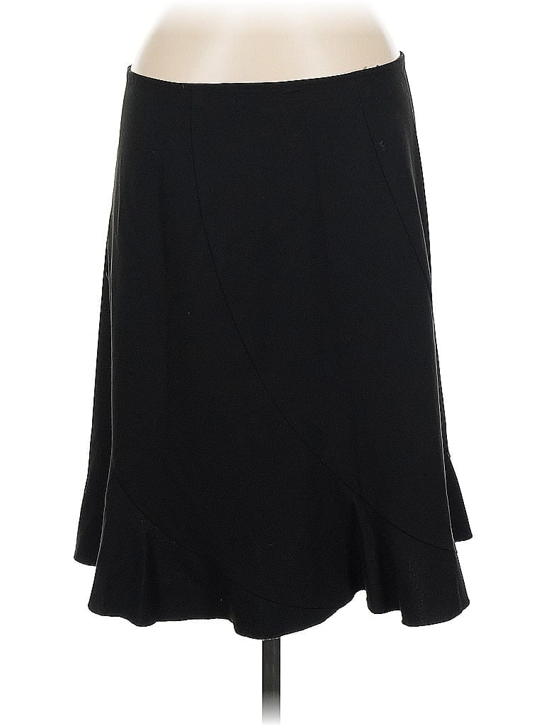 Pre-owned Karen Kane Formal Skirt In Black